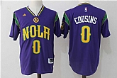 New Orleans Pelicans #0 DeMarcus Cousins Purple Pride Swingman Stitched Jersey,baseball caps,new era cap wholesale,wholesale hats